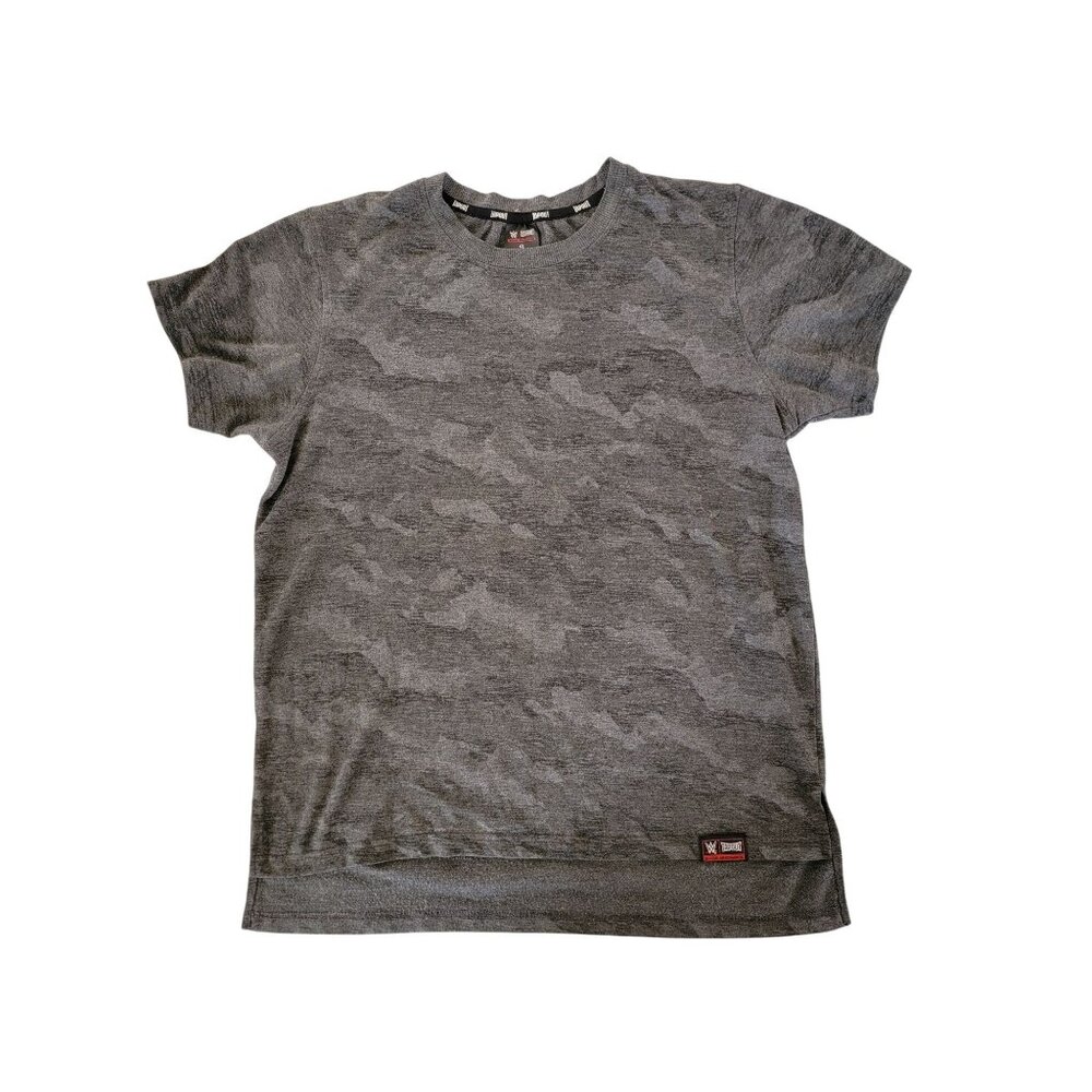 WWE Tapout Official Gray Camo T-Shirt S